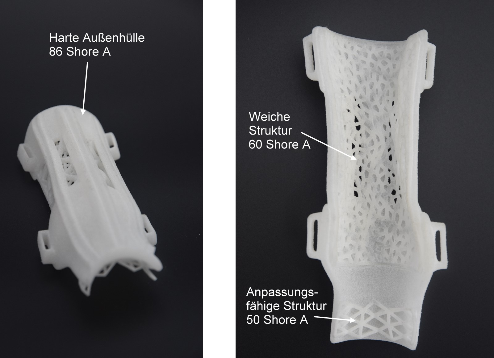 Orthes Verschiedene  Härten ShoreA Thermoplastischer Polyurethan Tpu 3D Druck Polyurethan 3d Druck Elastomer Kunststoff Elastisch Gummi Tpu Drucken 3D Druck